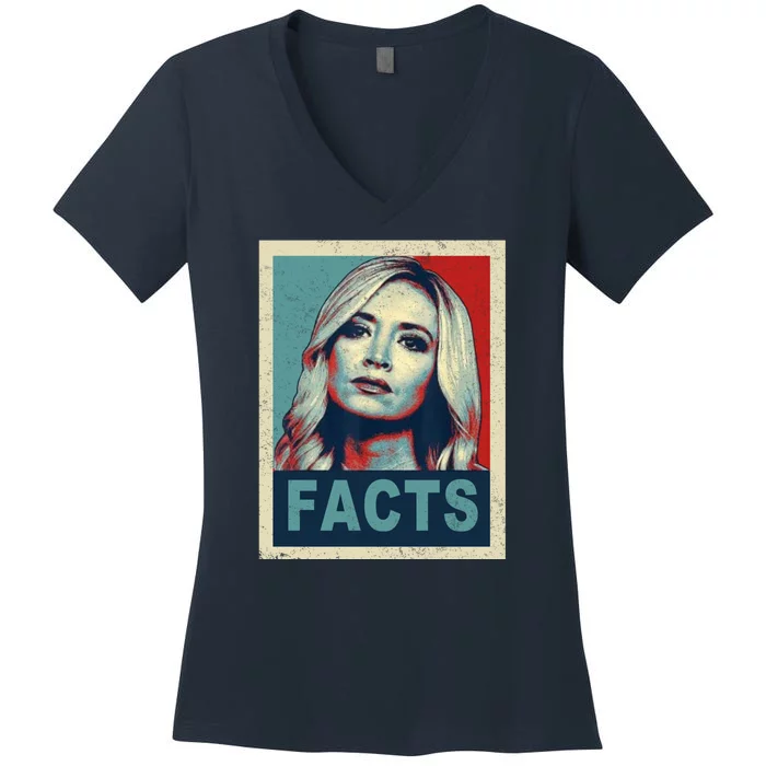 Kayleigh Facts Women's V-Neck T-Shirt