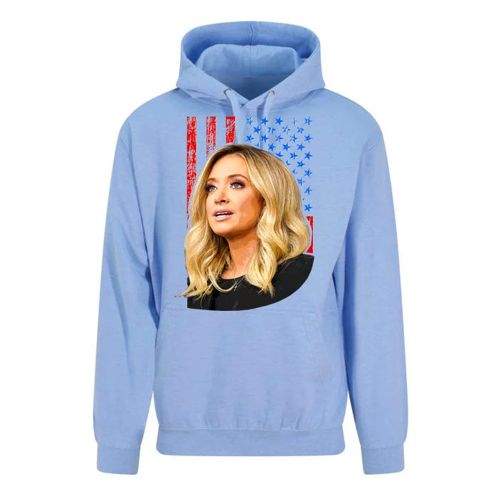 Kayleigh McEnany USA Flag Unisex Surf Hoodie