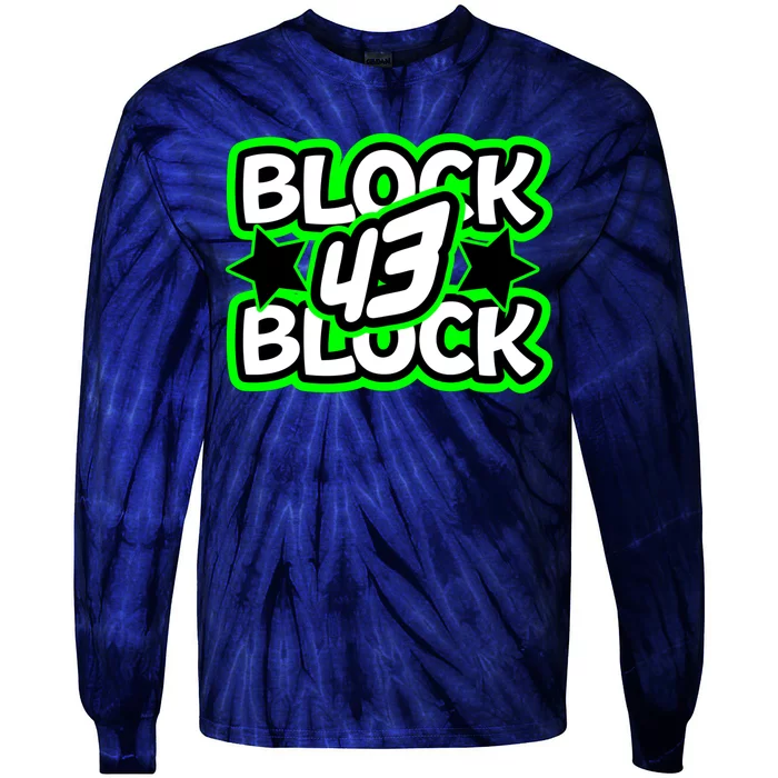 Ken Block 43 Hoonigan Racing Division Legend Racer Tie-Dye Long Sleeve Shirt