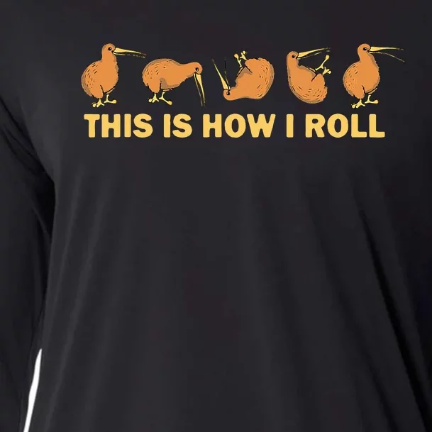 Kiwi Bird Australia Souvenir This Is How I Roll Kiwi Cooling Performance Long Sleeve Crew