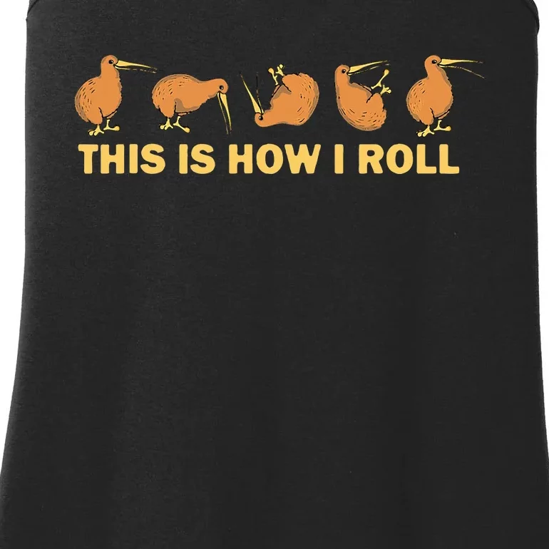 Kiwi Bird Australia Souvenir This Is How I Roll Kiwi Ladies Essential Tank