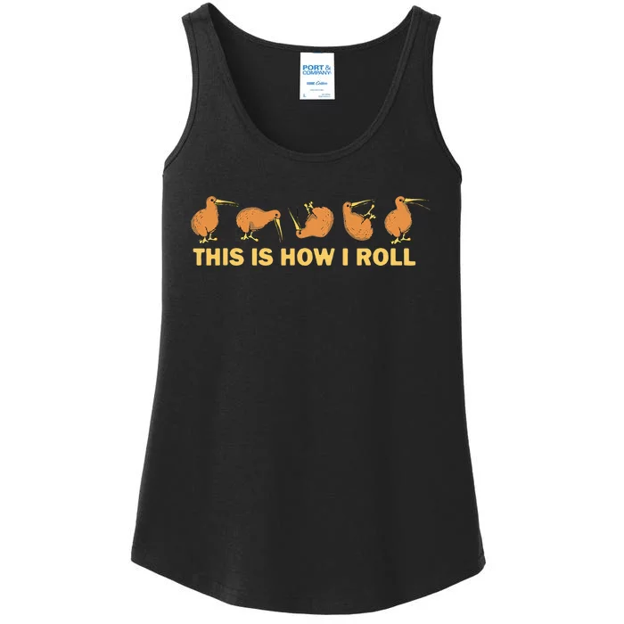 Kiwi Bird Australia Souvenir This Is How I Roll Kiwi Ladies Essential Tank