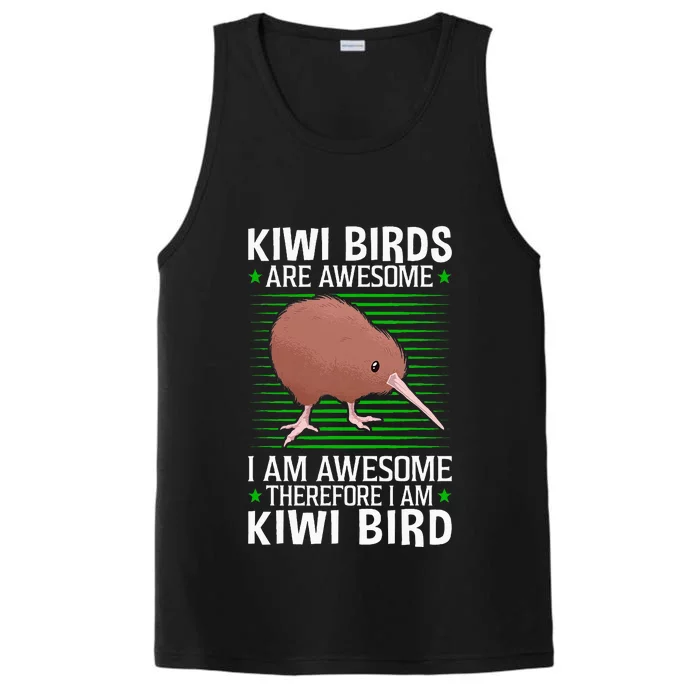 Kiwi Birds Are Awesome Flightless Kiwi Bird Performance Tank