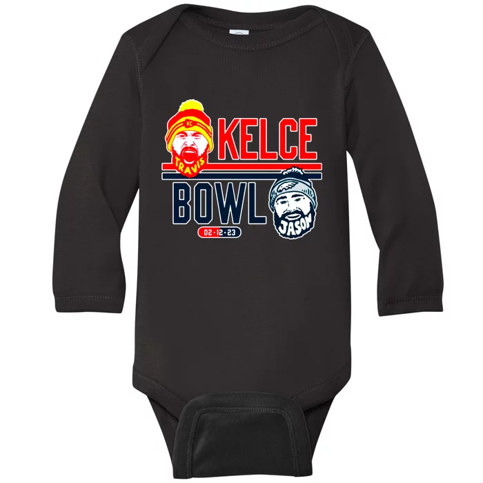 Kelce Bowl Arizona Funny Baby Long Sleeve Bodysuit