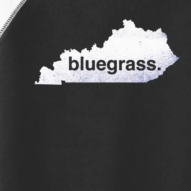 Kentucky Bluegrass Bluegrass Map Of Kentucky Toddler Fine Jersey T-Shirt