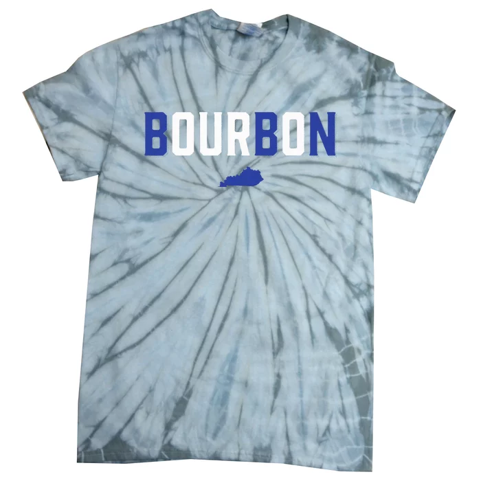 Kentucky Bourbon Bbn Tie-Dye T-Shirt