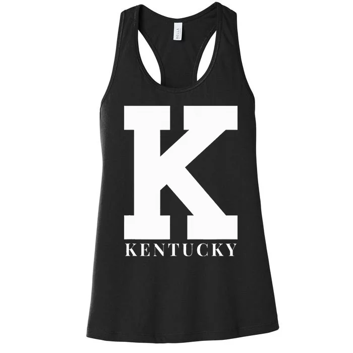 Kentucky Big Blue Basketball Football Women's Racerback Tank