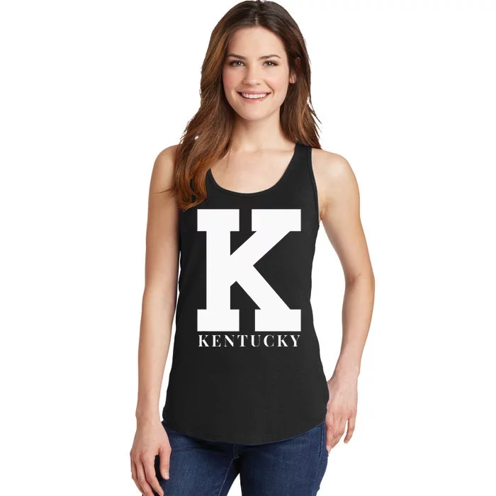 Kentucky Big Blue Basketball Football Ladies Essential Tank