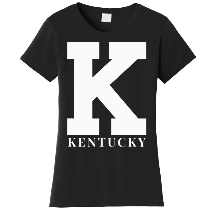 Kentucky Big Blue Basketball Football Women's T-Shirt