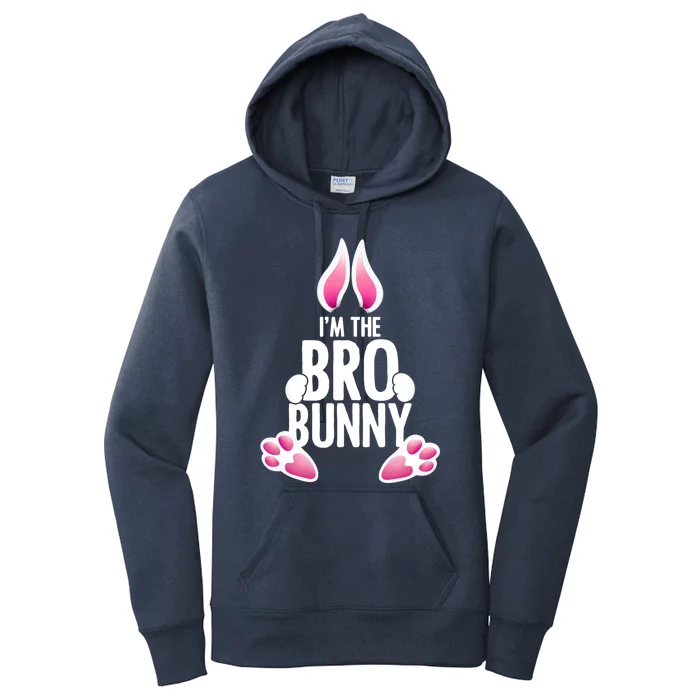 Kawaii Bro Bunny For Christian Easter Holy Week Pascha Gift Women's Pullover Hoodie