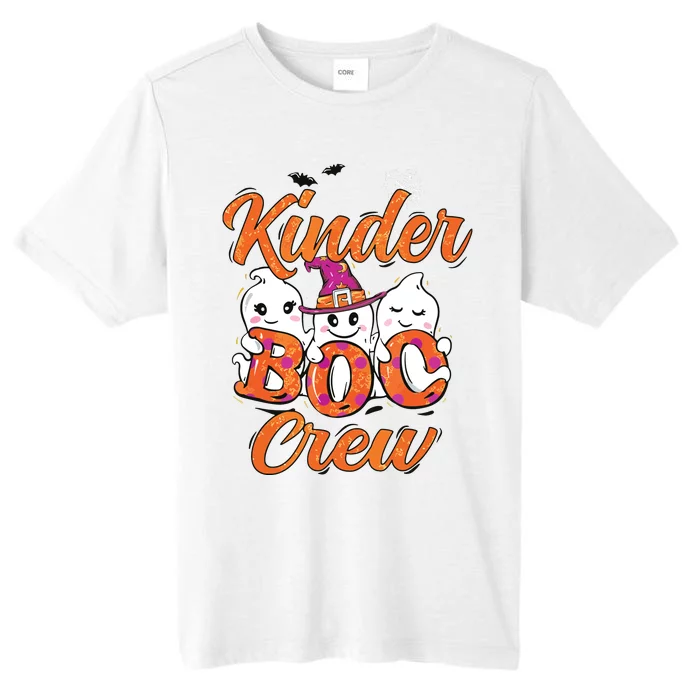 Kindergarten Boo Crew Kinder Crew Funny Teacher Halloween ChromaSoft Performance T-Shirt