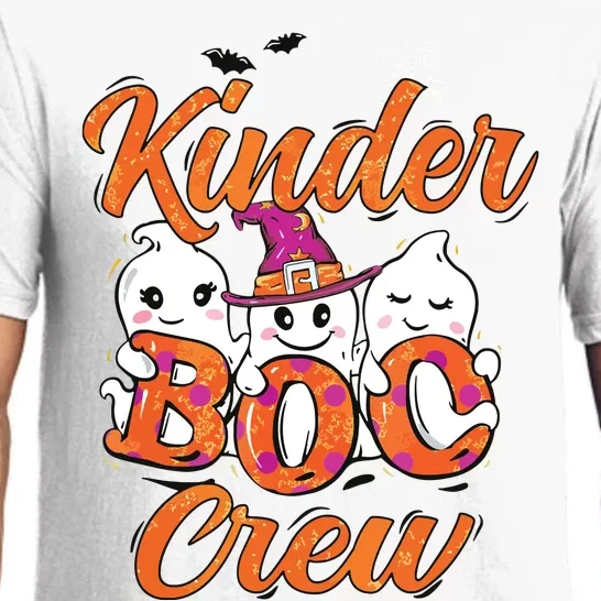 Kindergarten Boo Crew Kinder Crew Funny Teacher Halloween Pajama Set