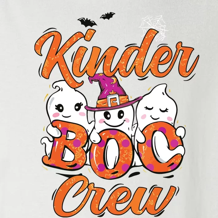 Kindergarten Boo Crew Kinder Crew Funny Teacher Halloween Toddler Long Sleeve Shirt