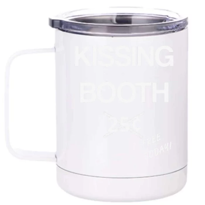 Kissing Booth Costume Halloween Front & Back 12oz Stainless Steel Tumbler Cup