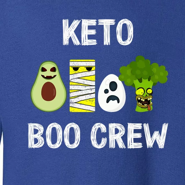 Keto Boo Crew Squad Great Gift Toddler Sweatshirt