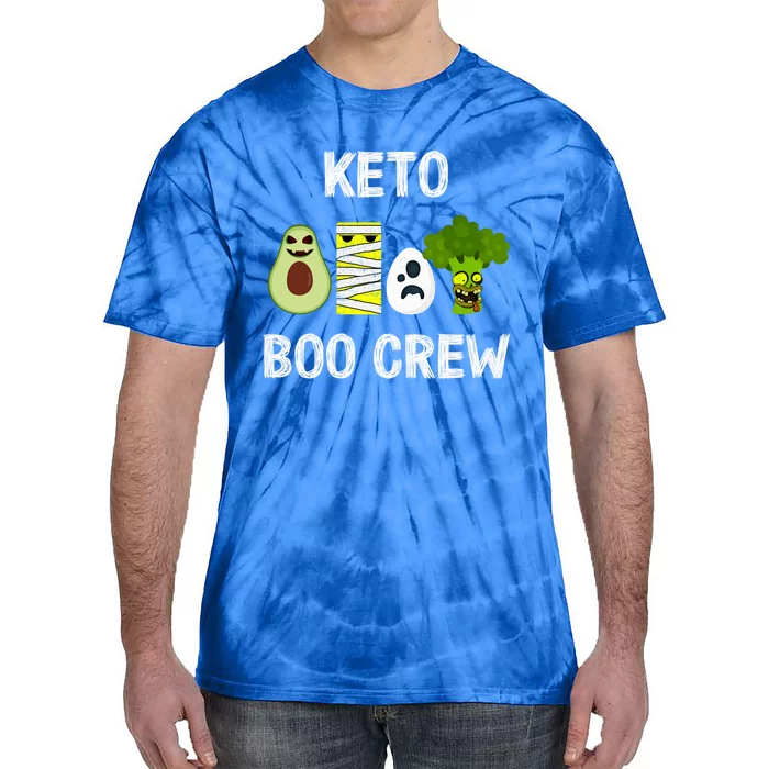 Keto Boo Crew Squad Great Gift Tie-Dye T-Shirt