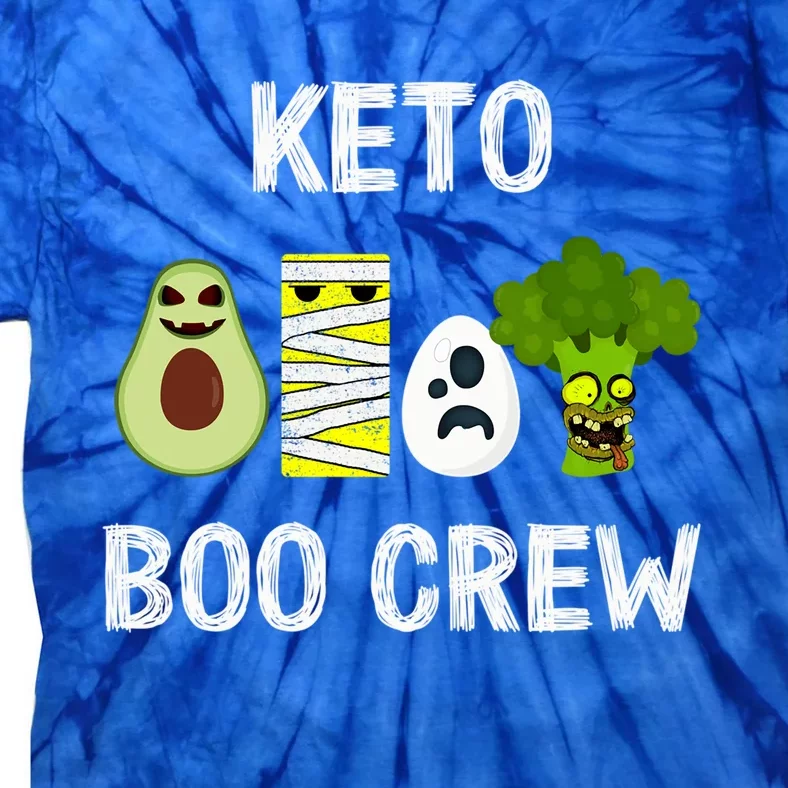 Keto Boo Crew Squad Great Gift Tie-Dye T-Shirt