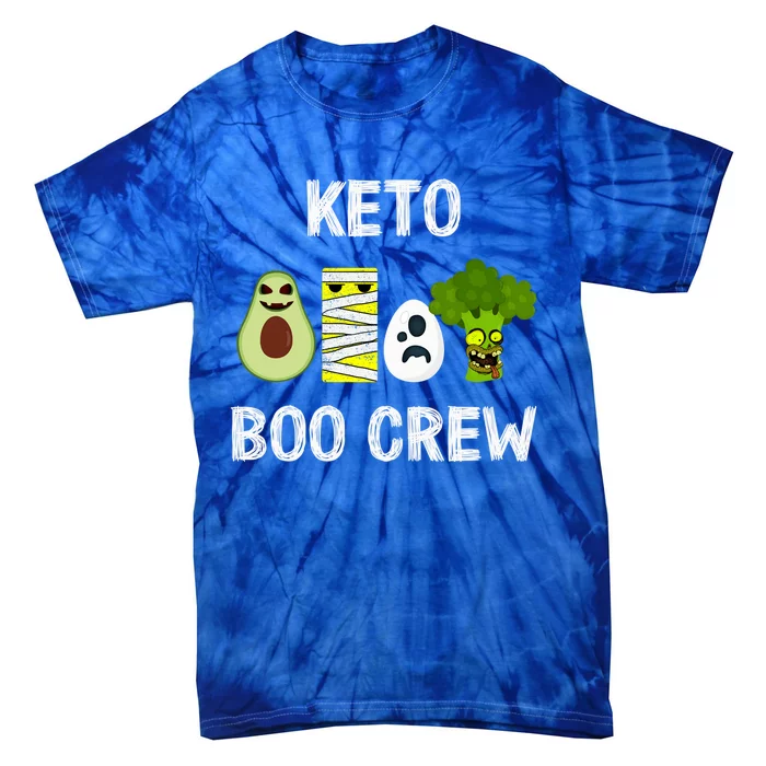 Keto Boo Crew Squad Great Gift Tie-Dye T-Shirt