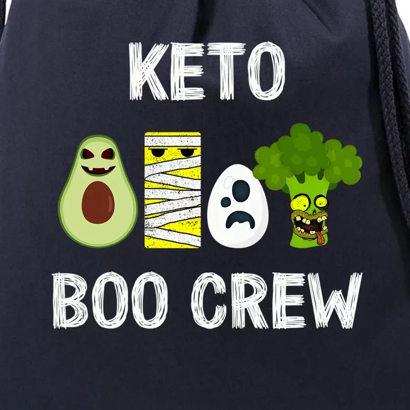 Keto Boo Crew Squad Great Gift Drawstring Bag