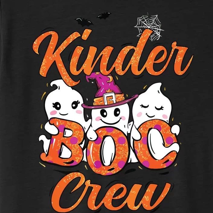 Kindergarten Boo Crew Kinder Crew Funny Teacher Halloween ChromaSoft Performance T-Shirt