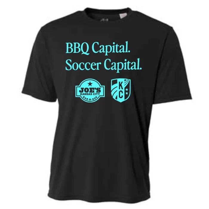 Kccurrent Bbq Capital Soccer Capital Cooling Performance Crew T-Shirt