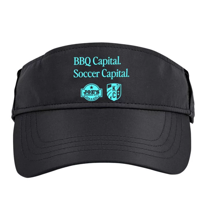 Kccurrent Bbq Capital Soccer Capital Adult Drive Performance Visor