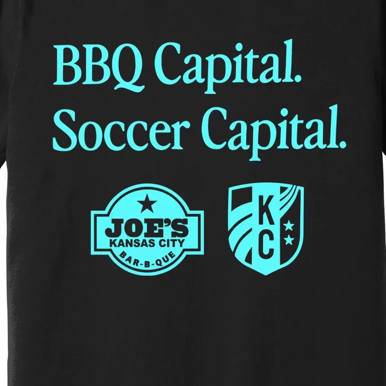 Kccurrent Bbq Capital Soccer Capital Premium T-Shirt