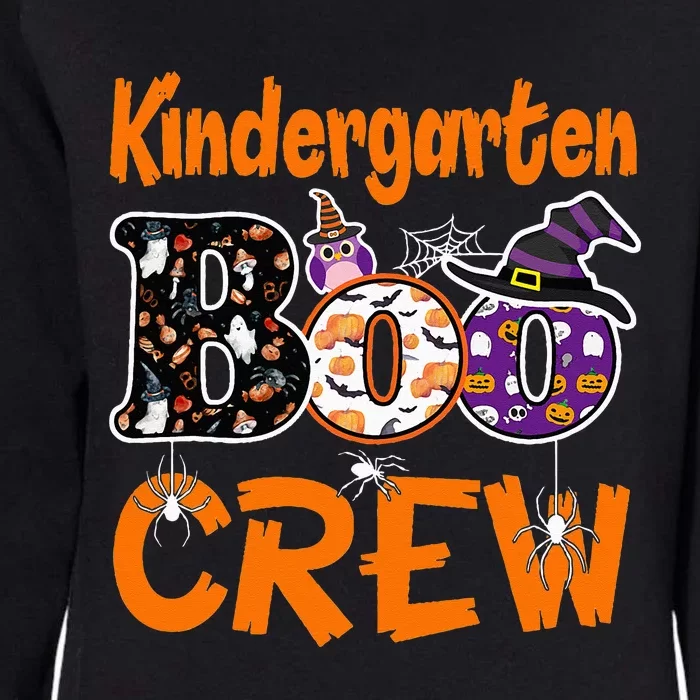 Kindergarten Boo Crew Teacher Student Halloween Costume 2021 Womens California Wash Sweatshirt