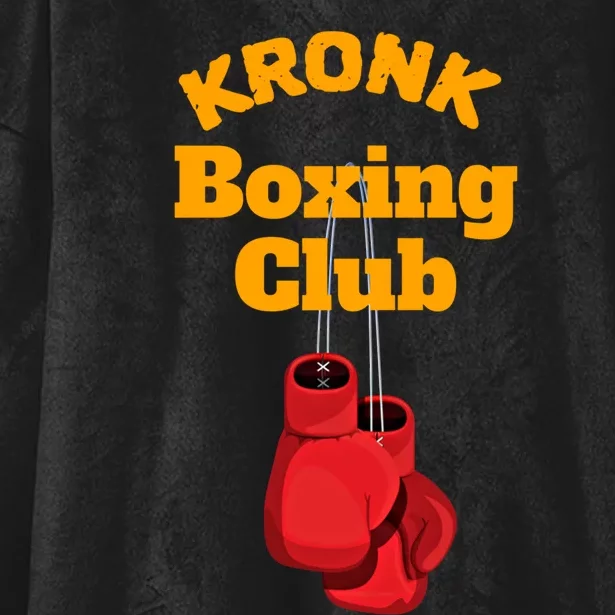 Kronk Boxing Club Gift Hooded Wearable Blanket