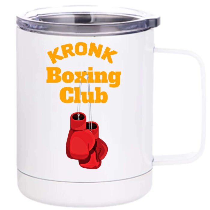 Kronk Boxing Club Gift Front & Back 12oz Stainless Steel Tumbler Cup