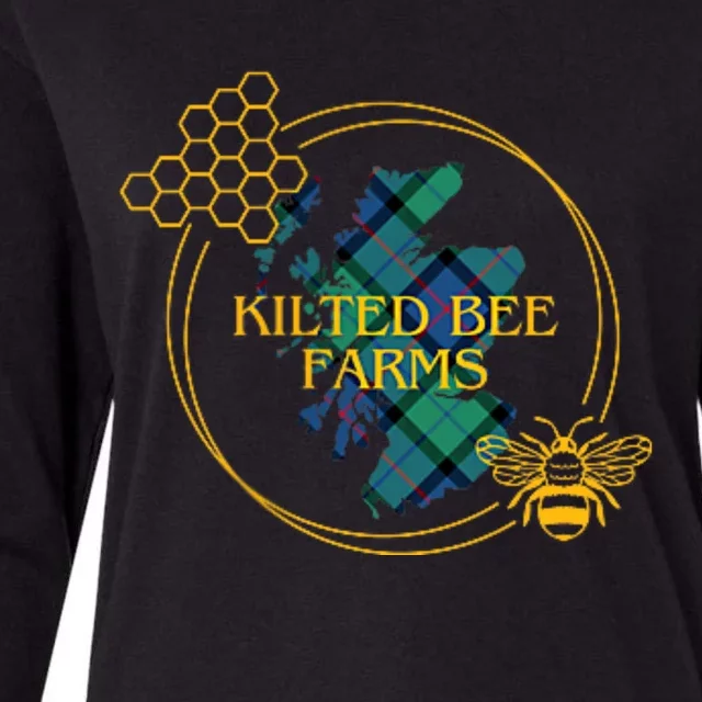 Kilted Bee Farms Womens Cotton Relaxed Long Sleeve T-Shirt