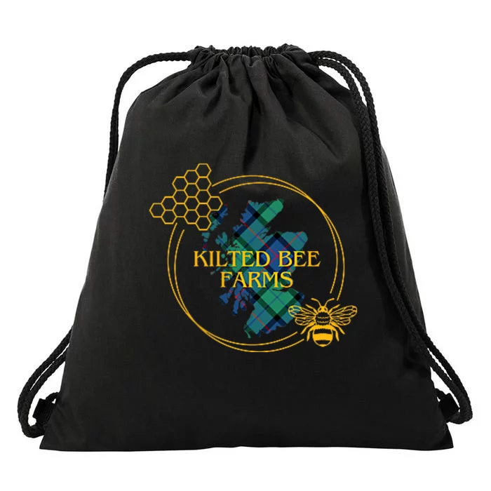 Kilted Bee Farms Drawstring Bag