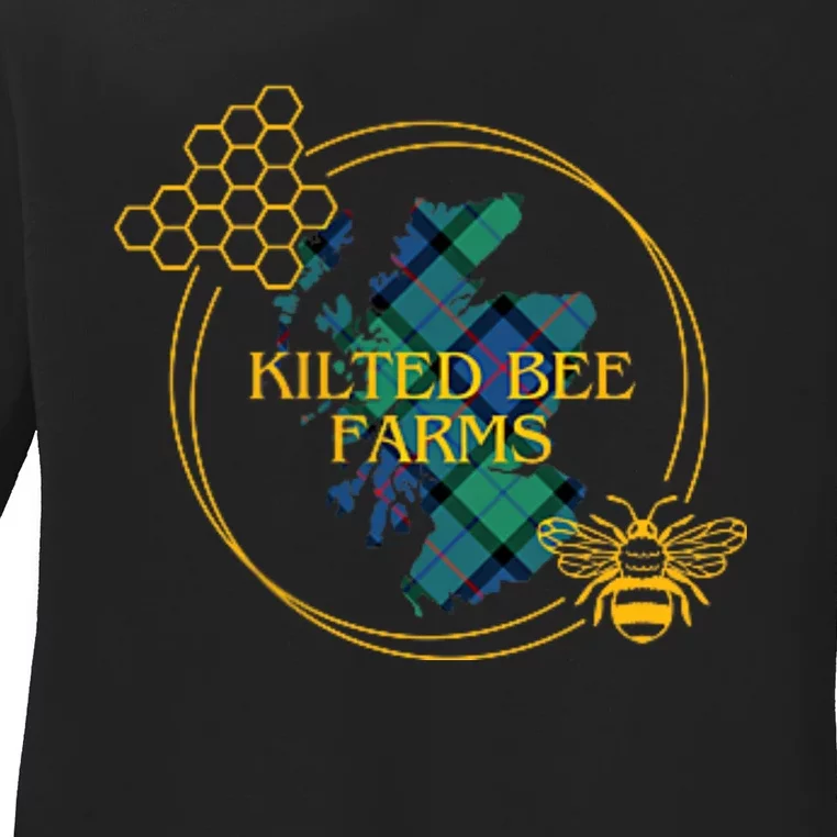 Kilted Bee Farms Ladies Long Sleeve Shirt