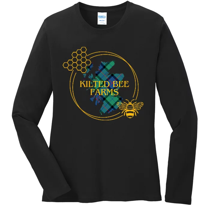 Kilted Bee Farms Ladies Long Sleeve Shirt