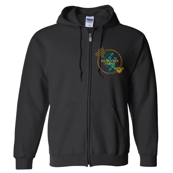 Kilted Bee Farms Full Zip Hoodie