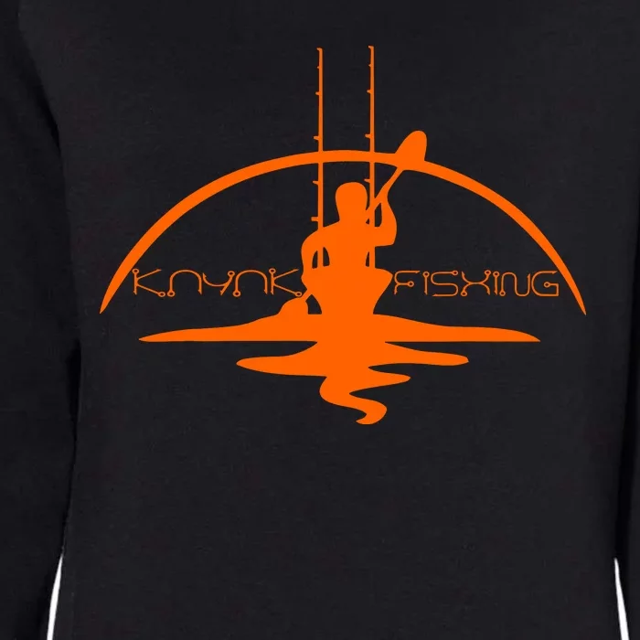 Kayak Bass Fishing Graphic Kayak Angler Kayaking Fisherman Womens California Wash Sweatshirt