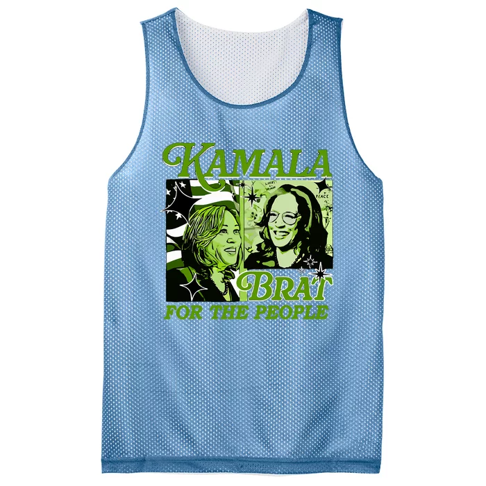 Kamala Brat For The People Mesh Reversible Basketball Jersey Tank