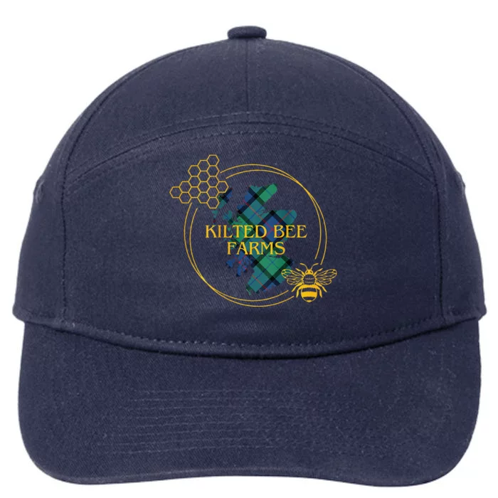 Kilted Bee Farms 7-Panel Snapback Hat