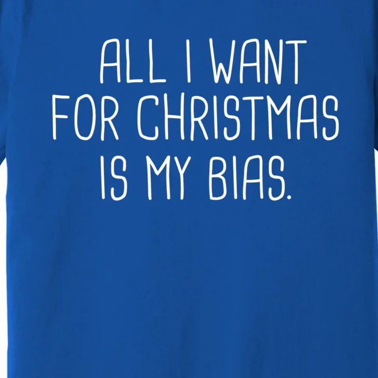 Kpop Bias For Christmas Kpop Fan Korean Merchandise Meaningful Gift Premium T-Shirt