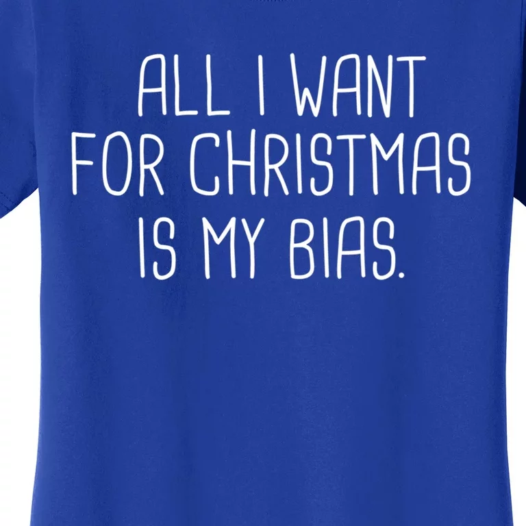 Kpop Bias For Christmas Kpop Fan Korean Merchandise Meaningful Gift Women's T-Shirt