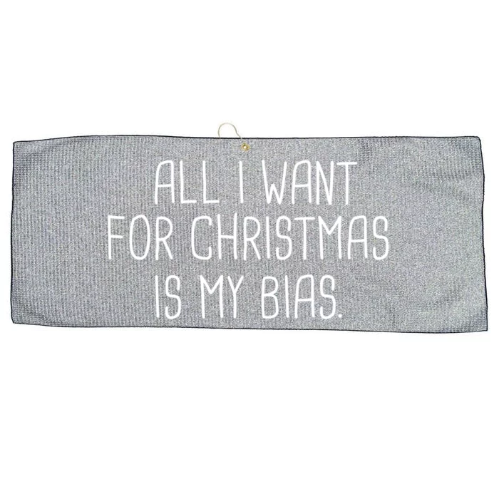 Kpop Bias For Christmas Kpop Fan Korean Merchandise Meaningful Gift Large Microfiber Waffle Golf Towel