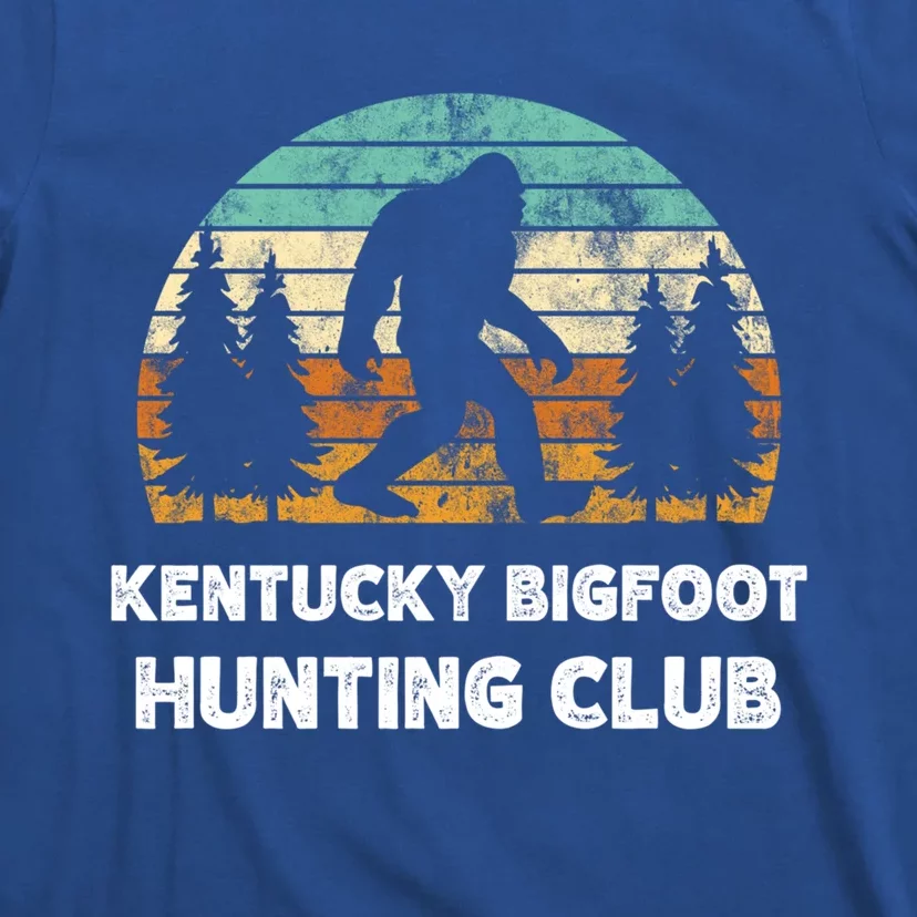 Kentucky Bigfoot Hunting Club Sasquatch Fan Gift T-Shirt