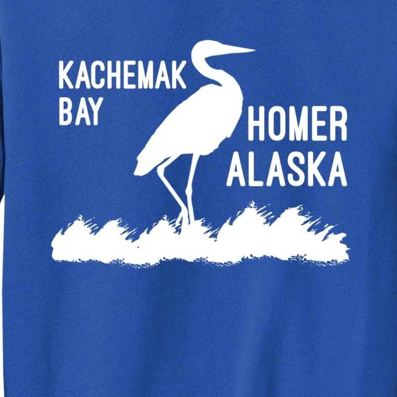 Kachemak Bay Homer Alaska Crane Gift Tall Sweatshirt