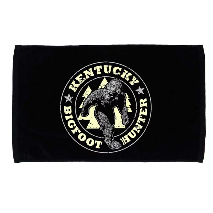 Kentucky Bigfoot Hunter Believe State Pride Microfiber Hand Towel