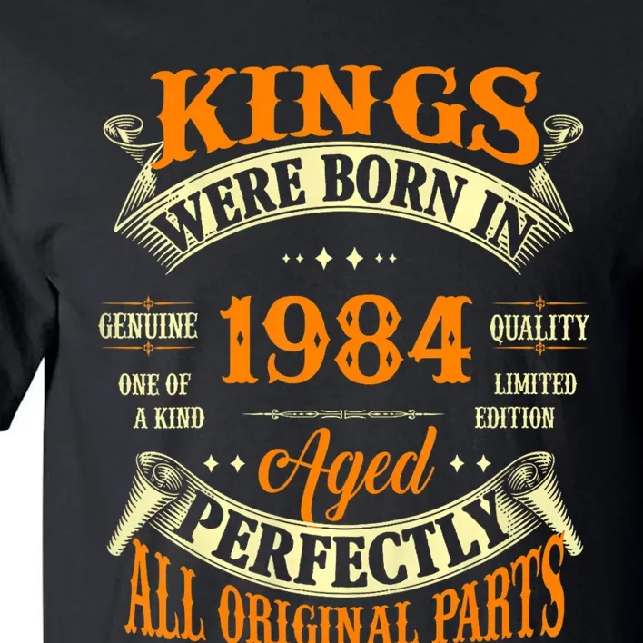 Kings Born In 1984 40 Years Old Tall T-Shirt