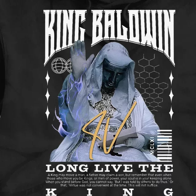 King Baldwin Iv Tie Dye Hoodie