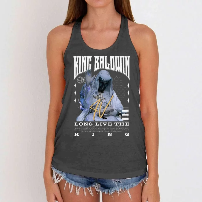 King Baldwin Iv Women's Knotted Racerback Tank