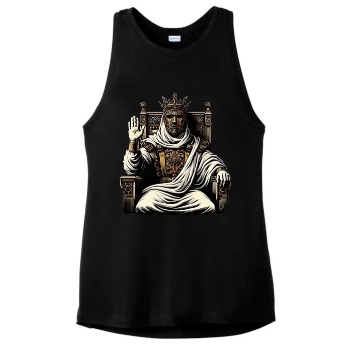 King Baldwin Iv Ladies Tri-Blend Wicking Tank