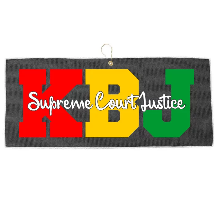 Ketanji Brown Jackson Supreme Court Justice 1st Black Woman Judge Large Microfiber Waffle Golf Towel