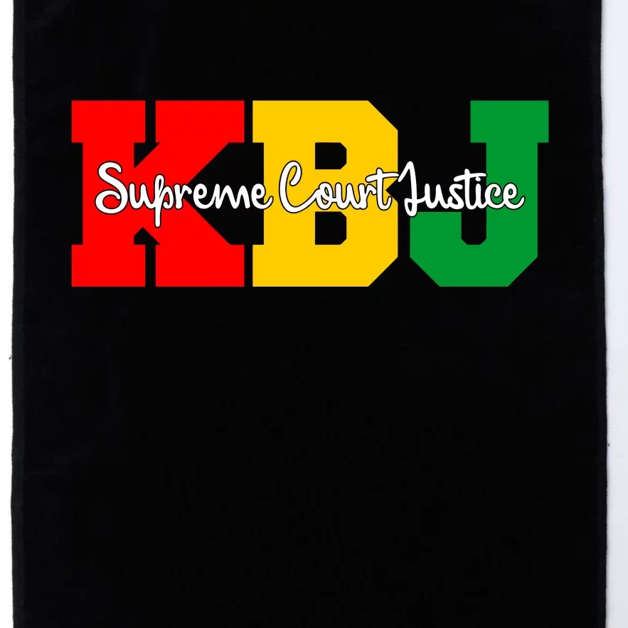 Ketanji Brown Jackson Supreme Court Justice 1st Black Woman Judge Platinum Collection Golf Towel